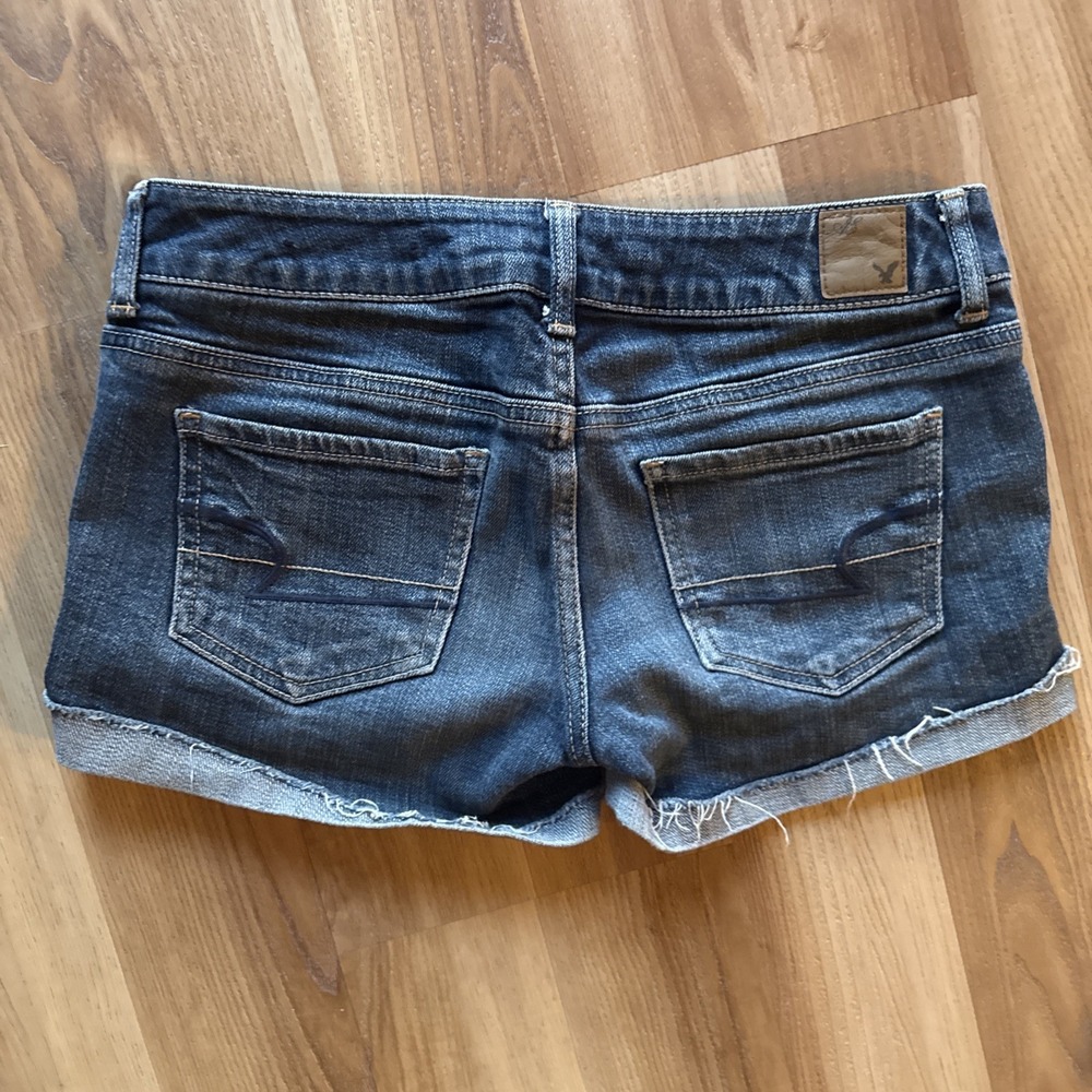 Lot of 3 Vintage Abercrombie & American Eagle Shorts Sz 2 Bella Swan Y2K 00's - Picture 12 of 16